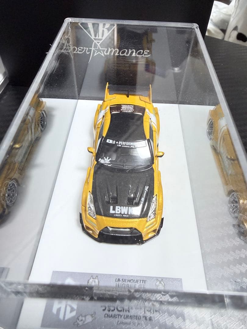 HEM Model リバティーウォーク　R35 LBWK イエロー