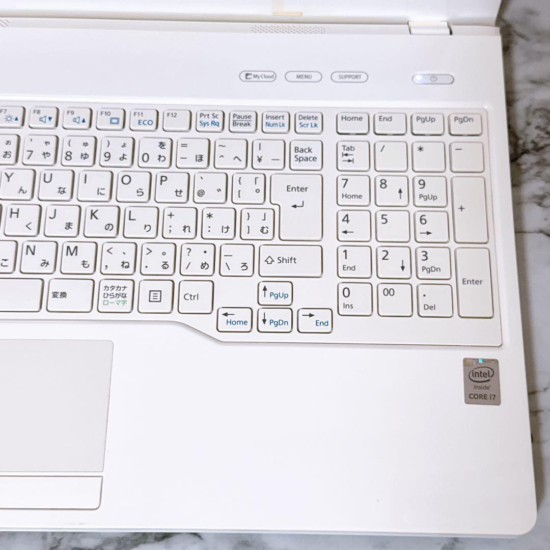 w*n様 高性能i7＆新品SSD/メモリ16GB✨カメラ すぐ使えるノートパソコ