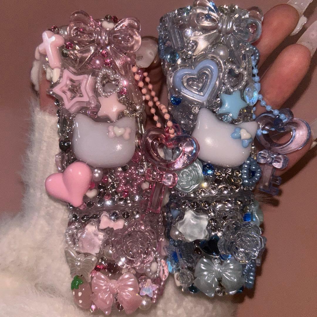 iQOSイルマワン ケース デコケース 平成女児埋めつくし量産型 地雷