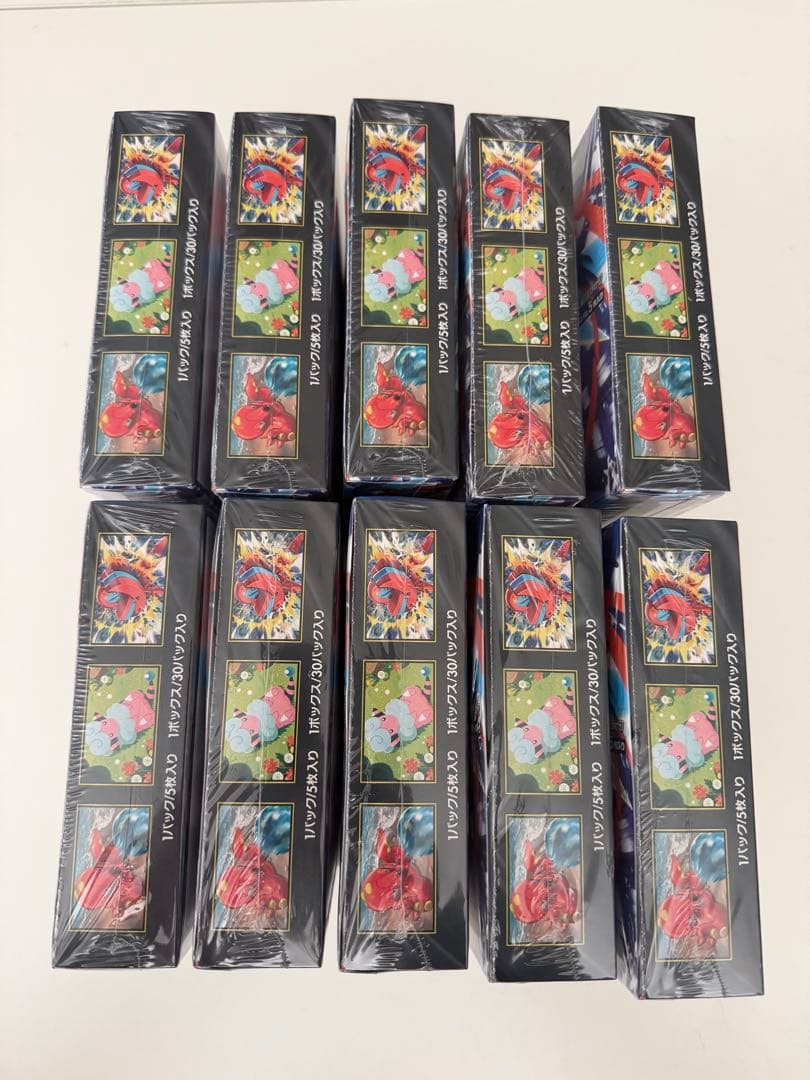 【シュリンク有り】ポケモンカードニンジャスピナー10BOX