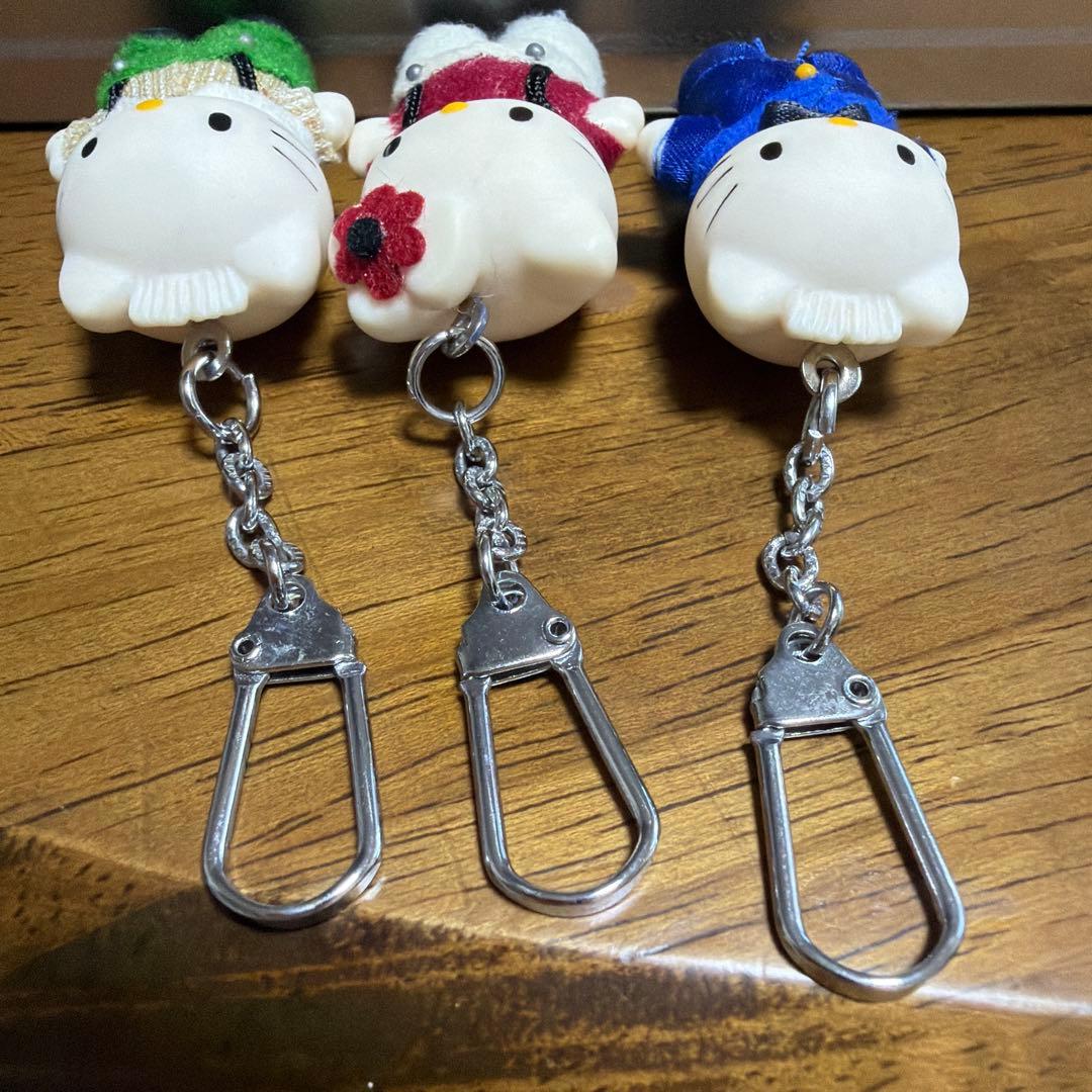 平成レトロ　ハローキティコスチュームドール　3体セット 1999年　ダニエル