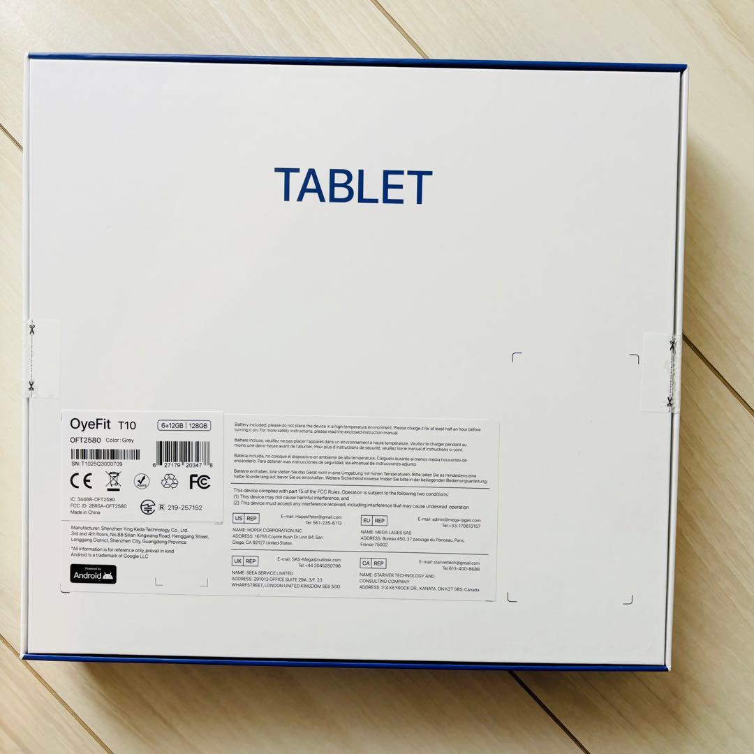 Android15 Gemini AI タブレット 10インチ Wi-Fiモデル