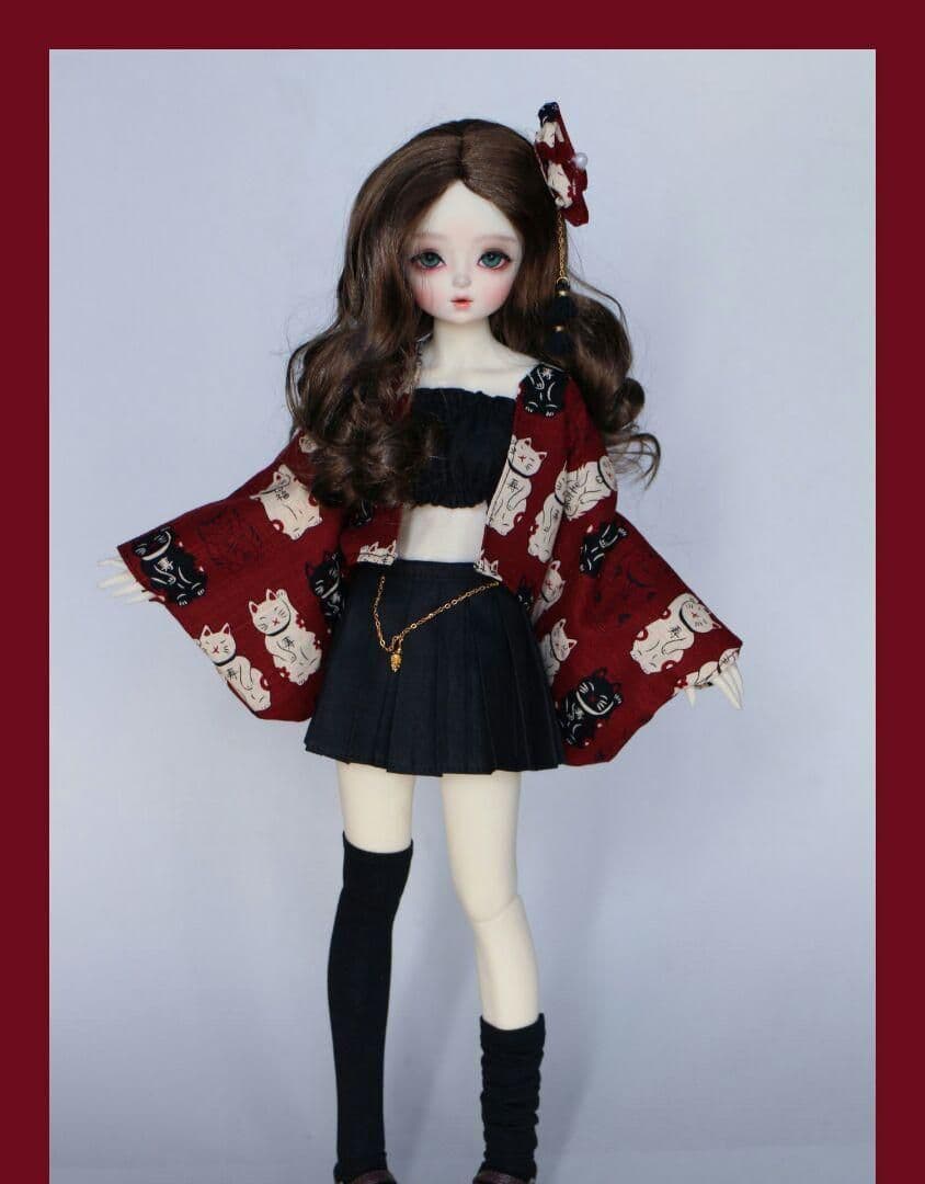 F30 BJD　1/3 ドール 衣装　スカート　人形服 5点セット　ハンドメ