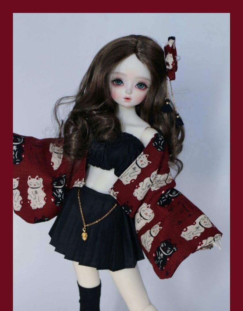 F30 BJD　1/3 ドール 衣装　スカート　人形服 5点セット　ハンドメ