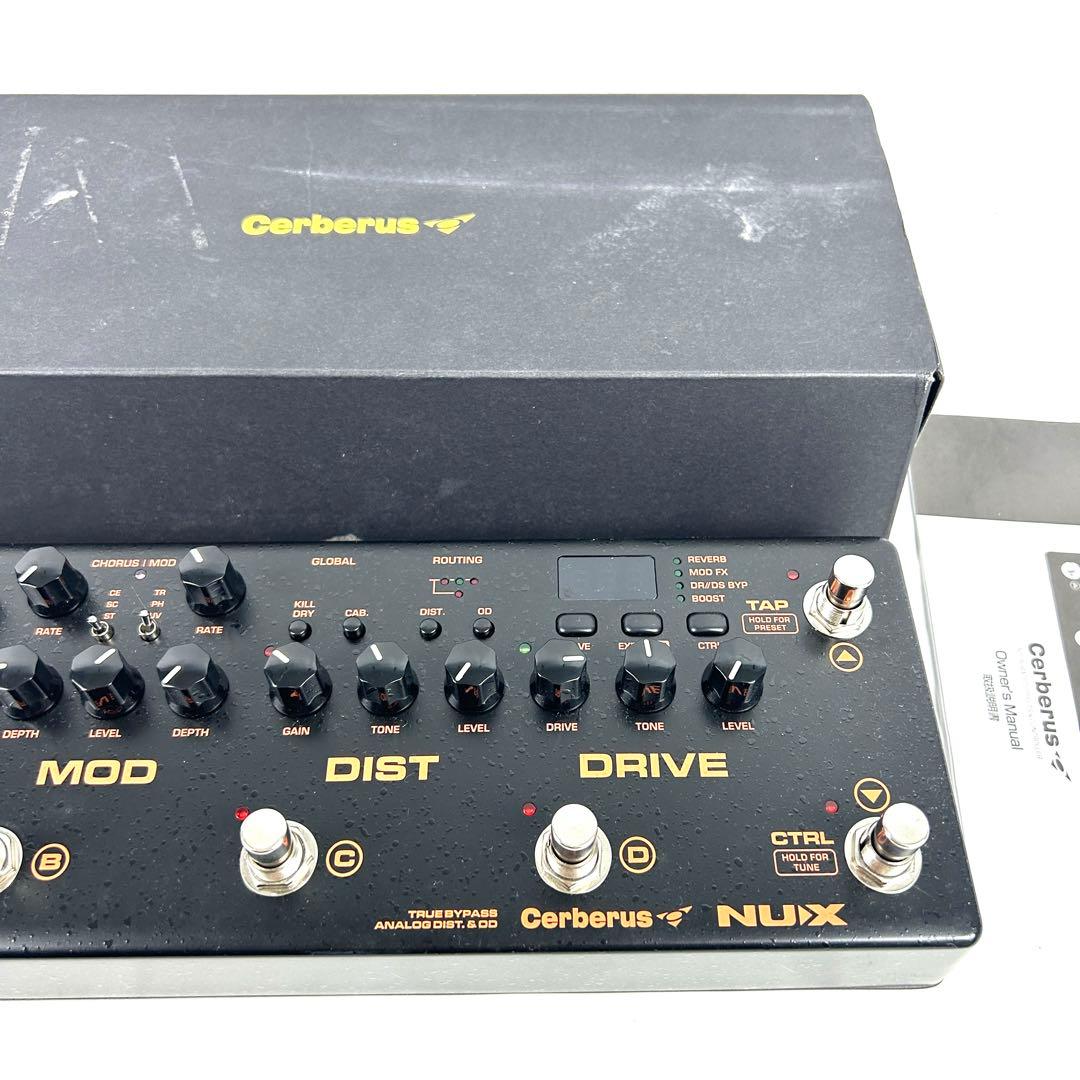 【美品】NUX ニューエックス Cerberus ケルベロス マルチエフェクター
