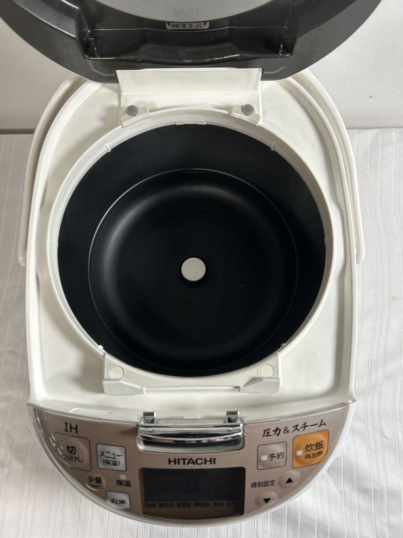 美品！日立 圧力＆スチームIHジャー炊飯器「ふっくら御膳 RZ-TS103M」