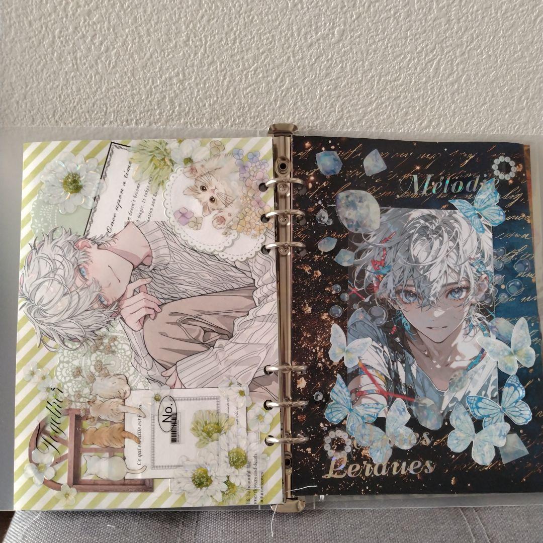 おすそ分けファイル　　6リングバインダーファイル　男の子