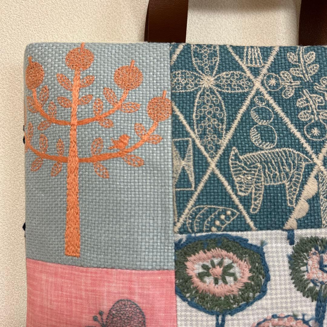 ミナペルホネン☆ ハンドメイド　バッグ　パッチワーク