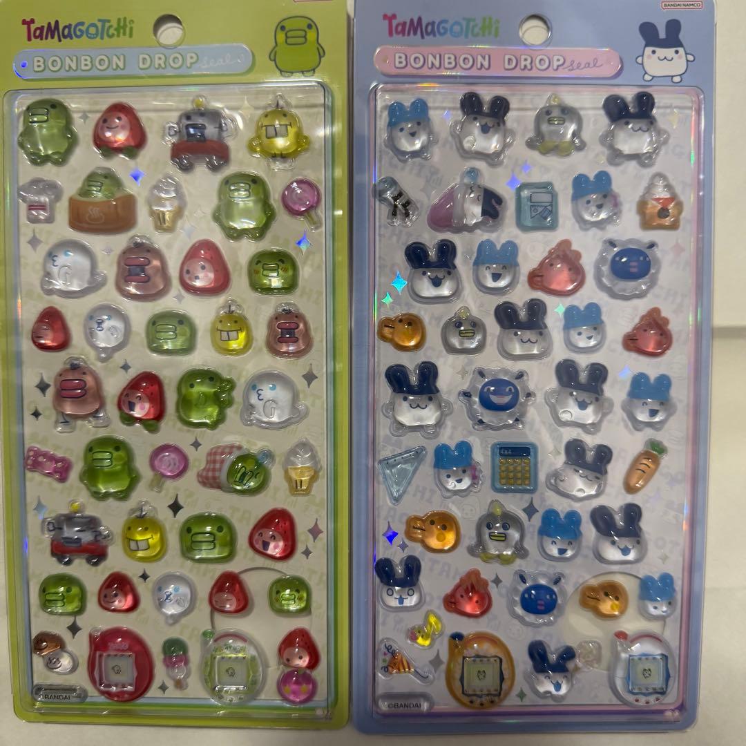 正規品 たまごっち ボンボンドロップシール 4枚セット