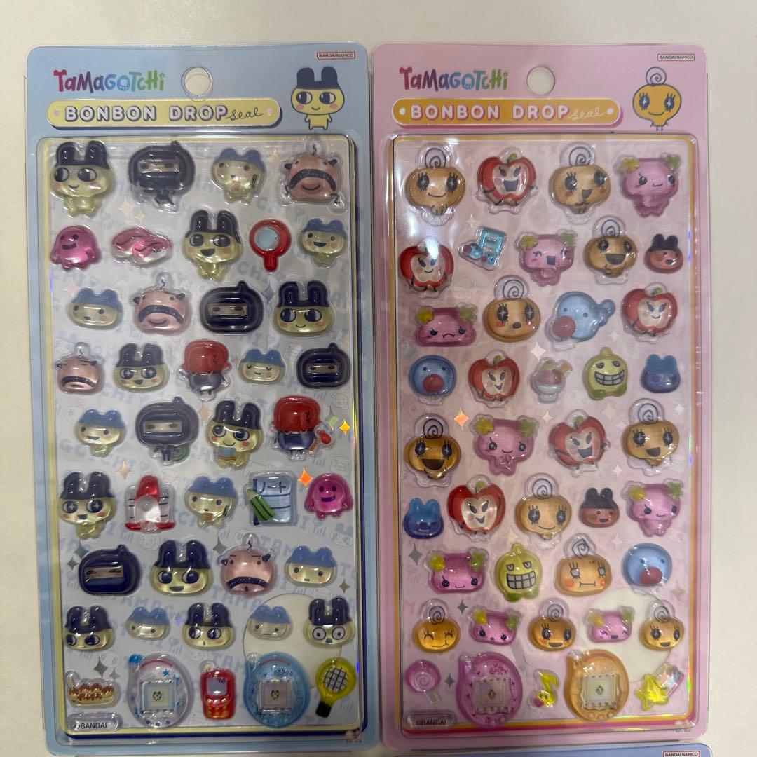 正規品 たまごっち ボンボンドロップシール 4枚セット