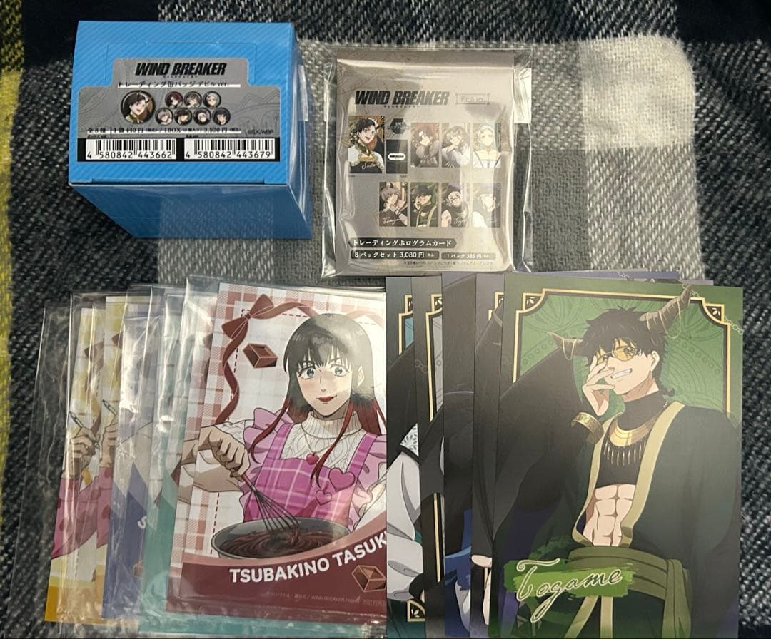 WIND BREAKER ウィンブレ デビル 缶バッジ カード BOX 特典