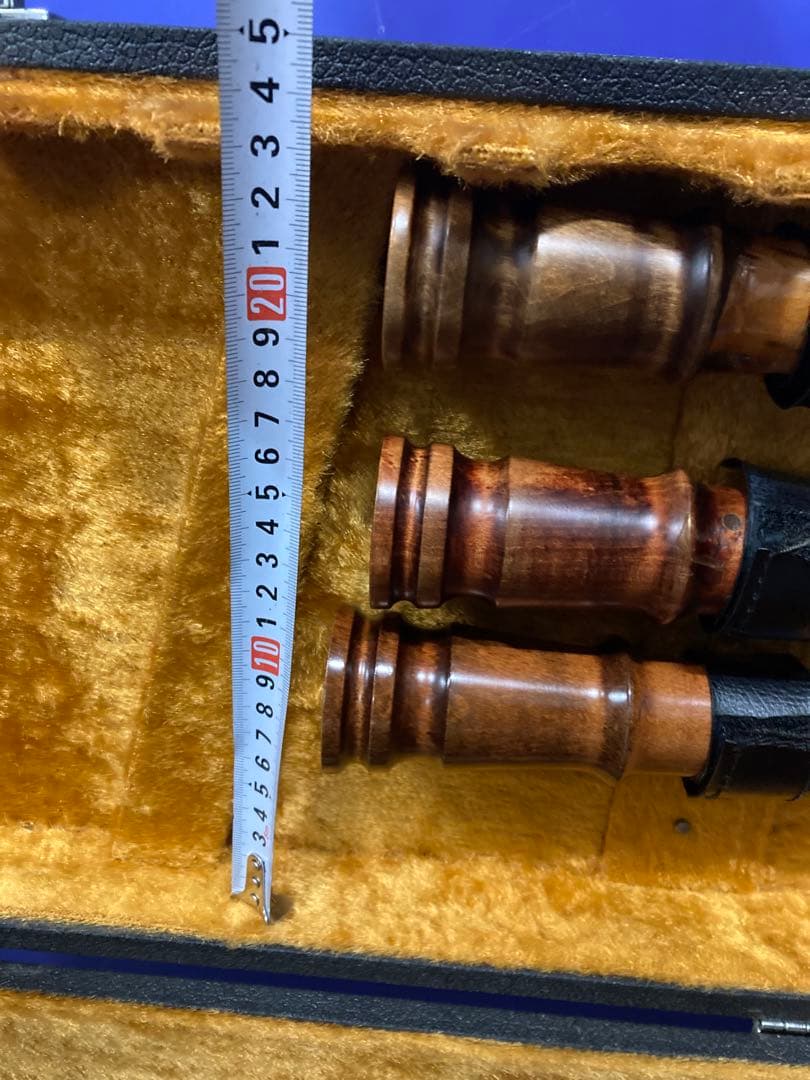 G）尺八 銘木尺八 蝴蝶 ★ 竹製 伝統和楽器 6本セット