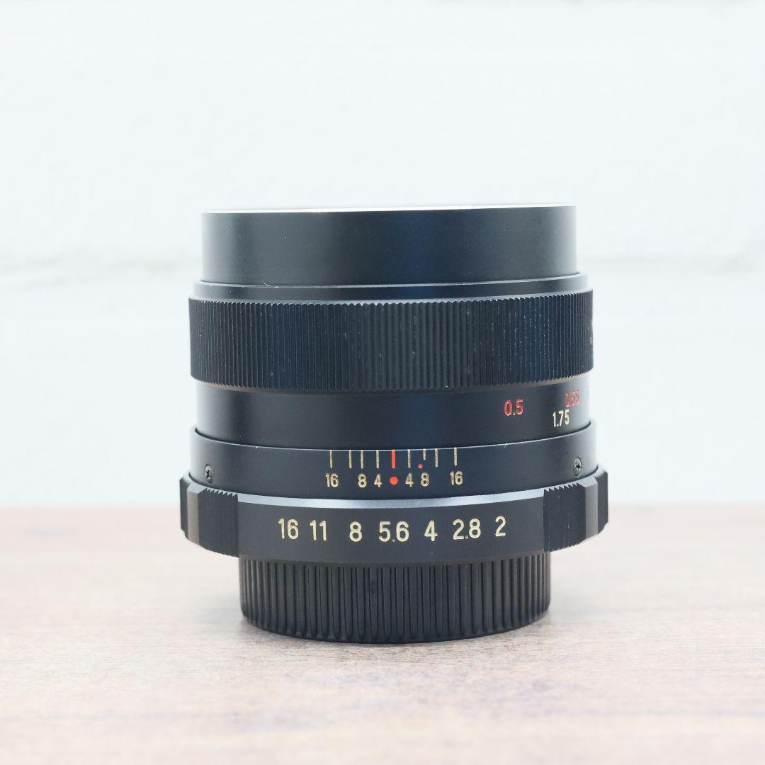 《希少モデル》AUTO mamiya/sekor 50mm F2 【良品】