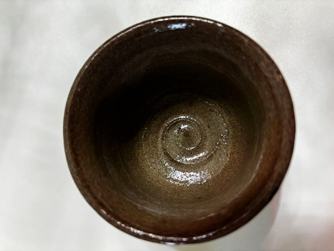 西岡小十　絵唐津（徳利・ぐい呑み2個）