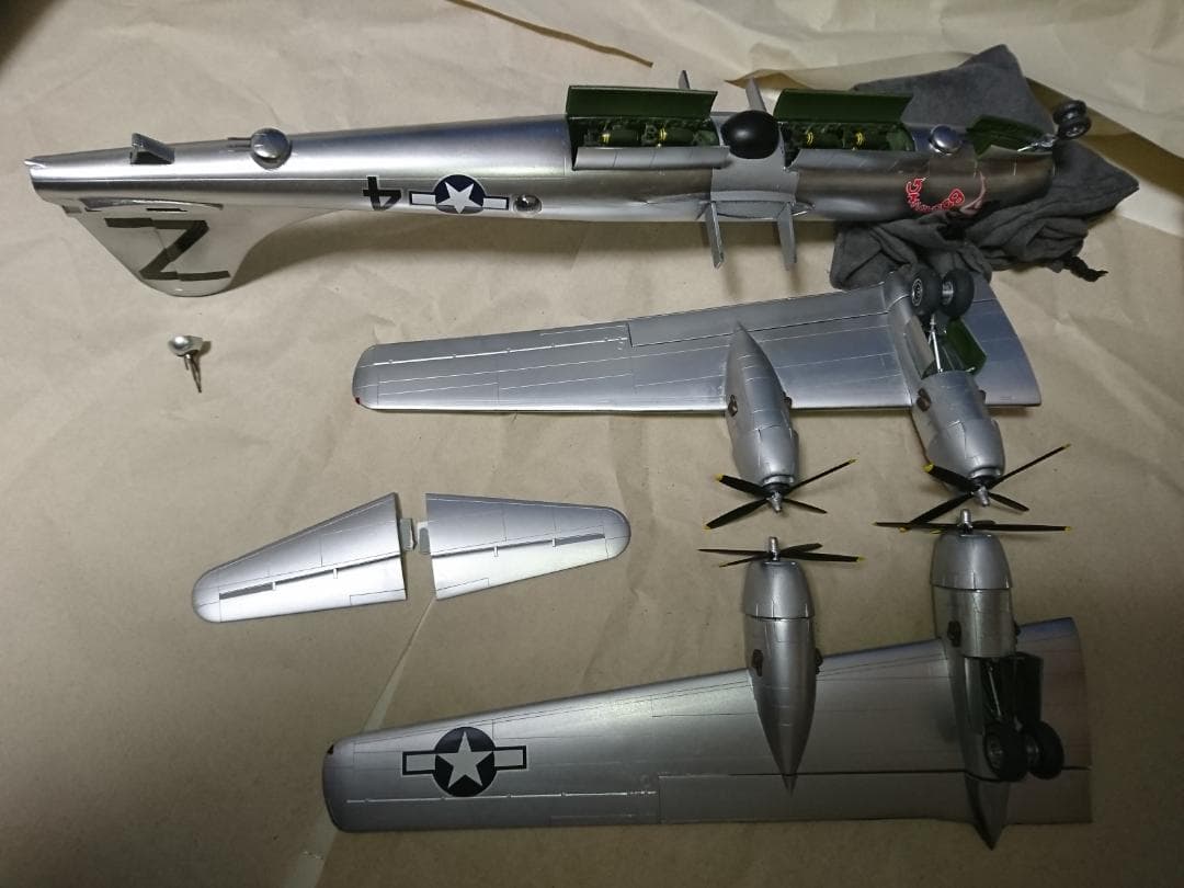 アカデミー 1/72 B-29A スーパーフォートレス 完成品