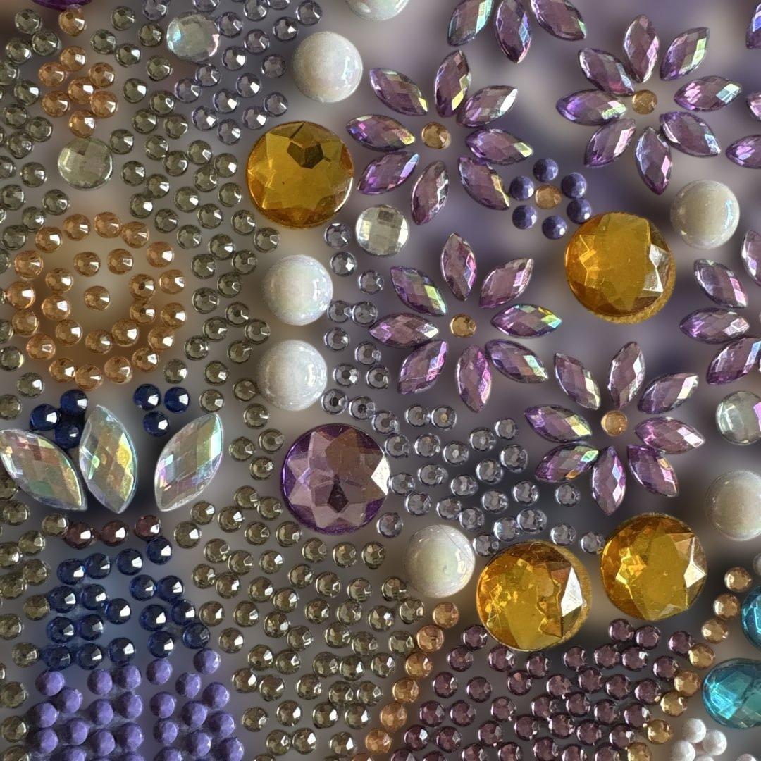 ビーズアート ライオンの顔