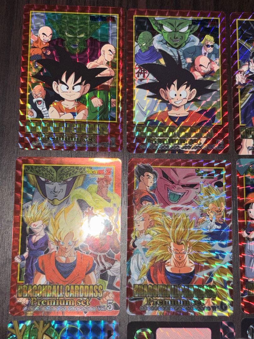 ドラゴンボール　カードダス　プレミアムセット　新規カード16枚コンプリートセット