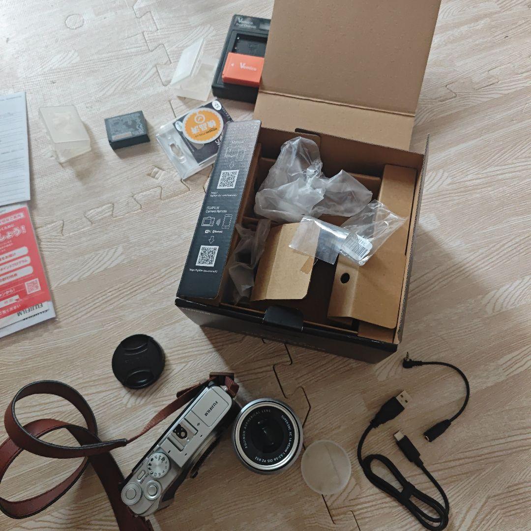 Fujifilm X-A7 デジタルカメラ シルバー