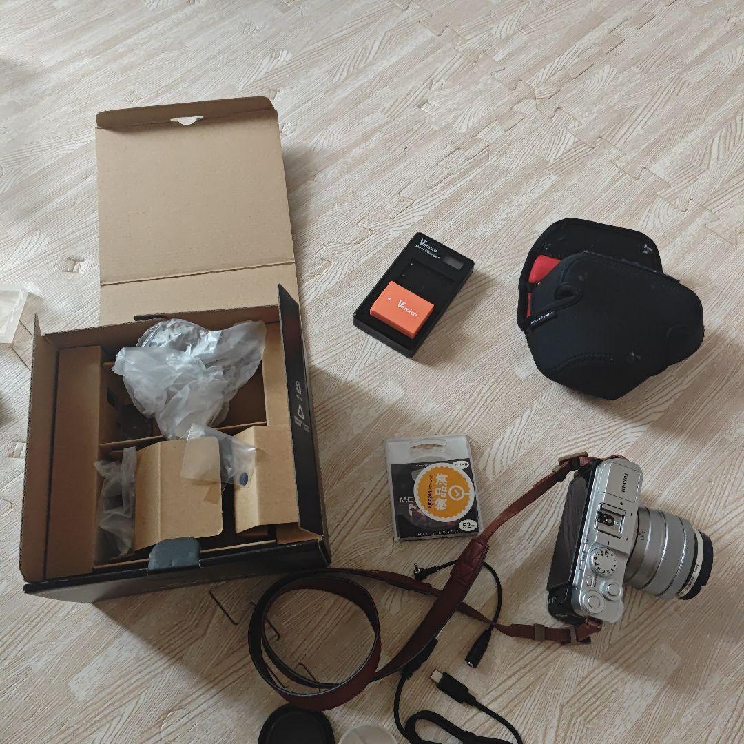 Fujifilm X-A7 デジタルカメラ シルバー