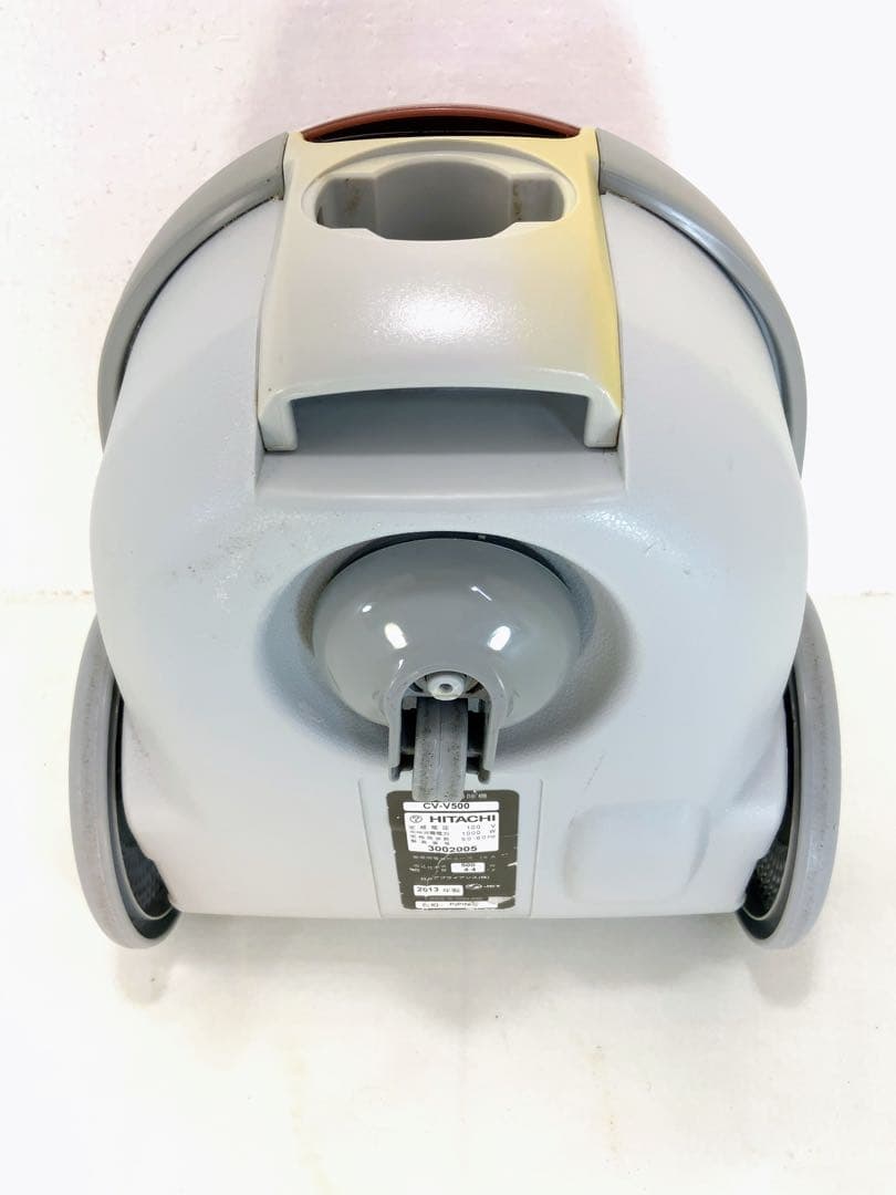 HITACHI 紙パック式クリーナー　CVーV500 メタリックピンク