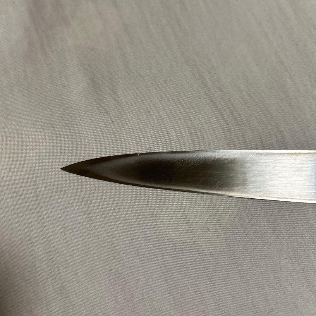 河豚引き包丁　高鳳正國300mm 黒柄