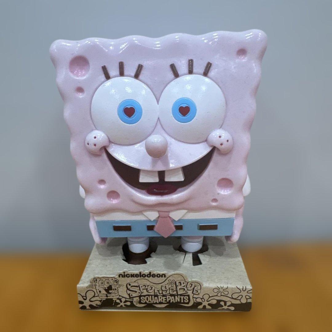 SPONGEBOB Ｘ-ＲＡＹ　スポンジボブ フィギュア 3体セット＊色褪せ有り
