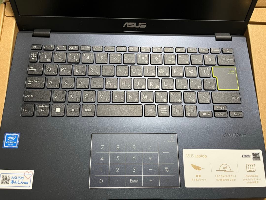 テ*ツ様 未使用　asus zenbook l410MA