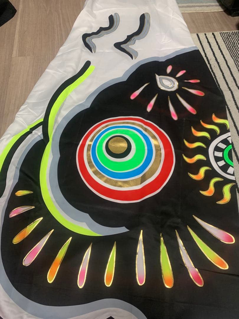 鯉のぼり　4M　黒　使用品　こいのぼり