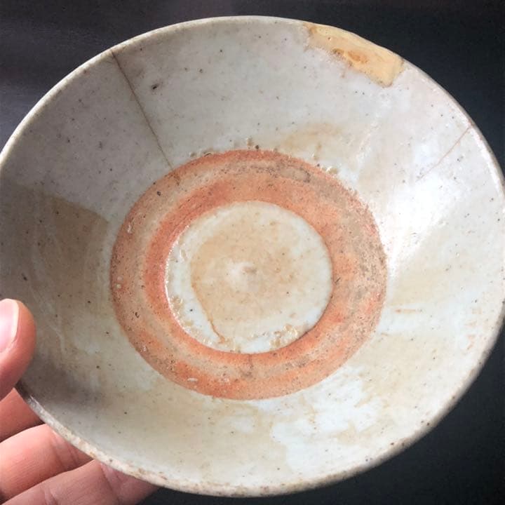 遺品整理◼️蔵からアンティークな年代のステキなお花のお皿が出て来ました。茶器？