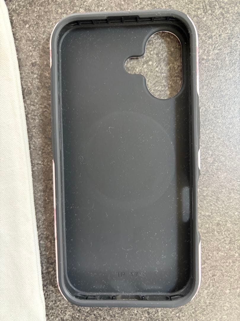 iPhone17 BURGA 馬柄 ハードケース ピンク
