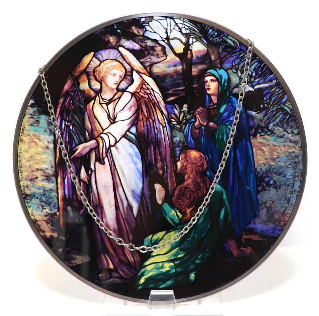 セントピーターズ教会 大型 ヴィンテージ ステンドグラス ティファニー・スタジオ