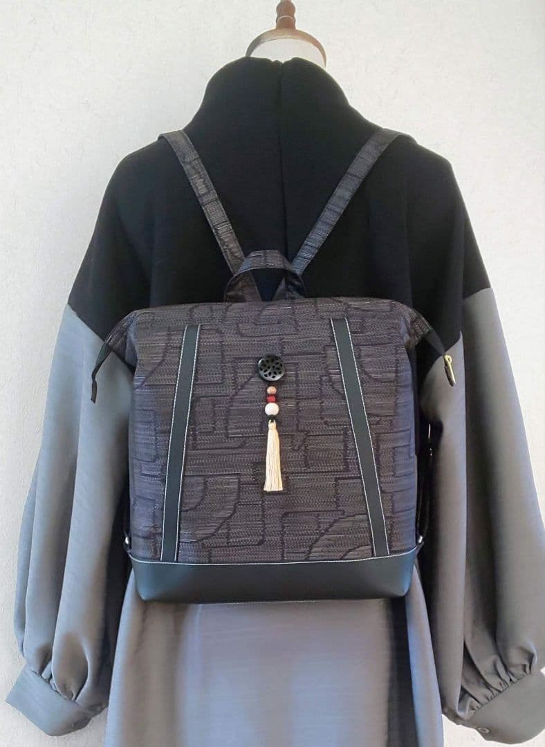 お雛様さま専用✳ハンドメイド*大島紬*リュック♪正絹