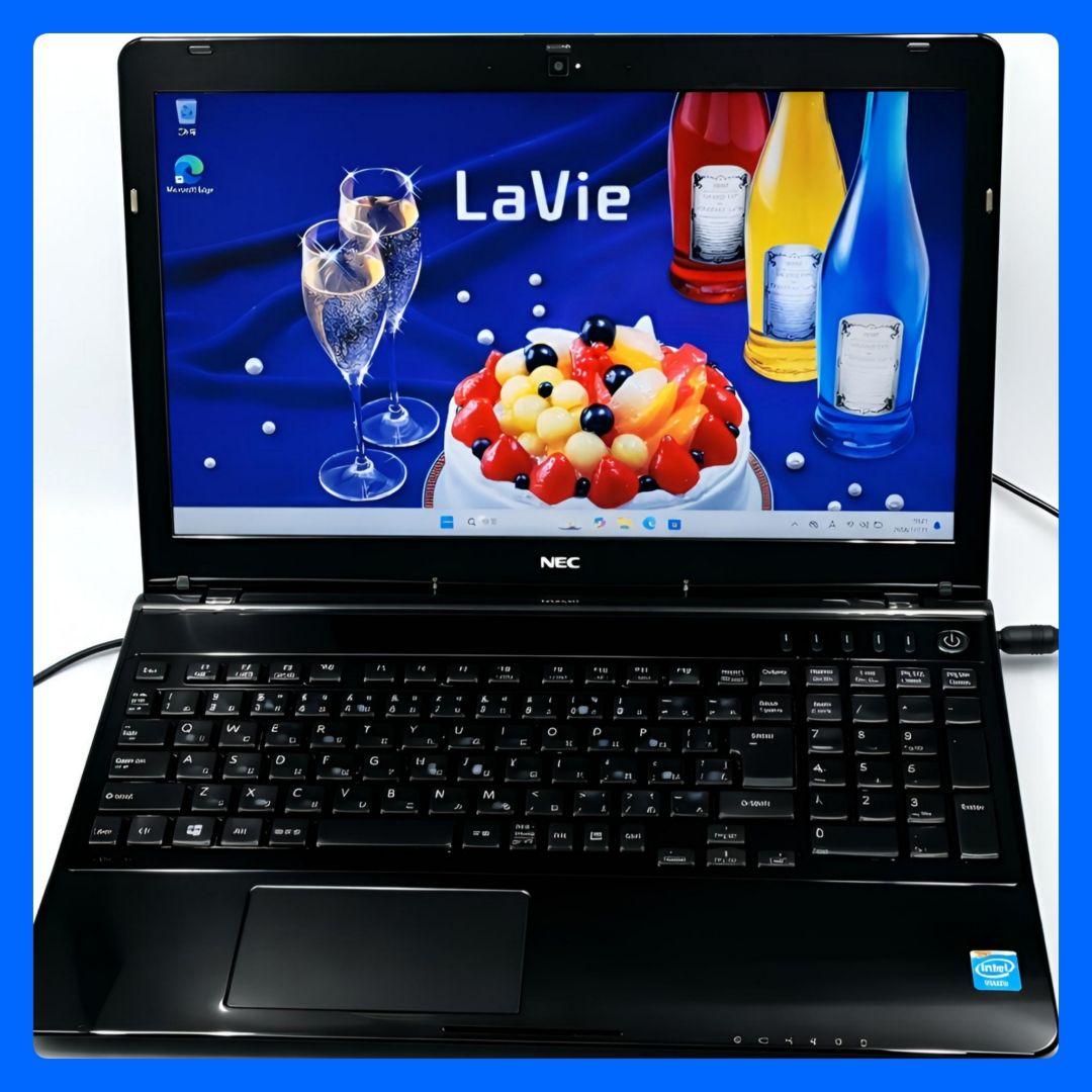 最新鋭 Windows11 ノートパソコン NEC Office カメラ搭載