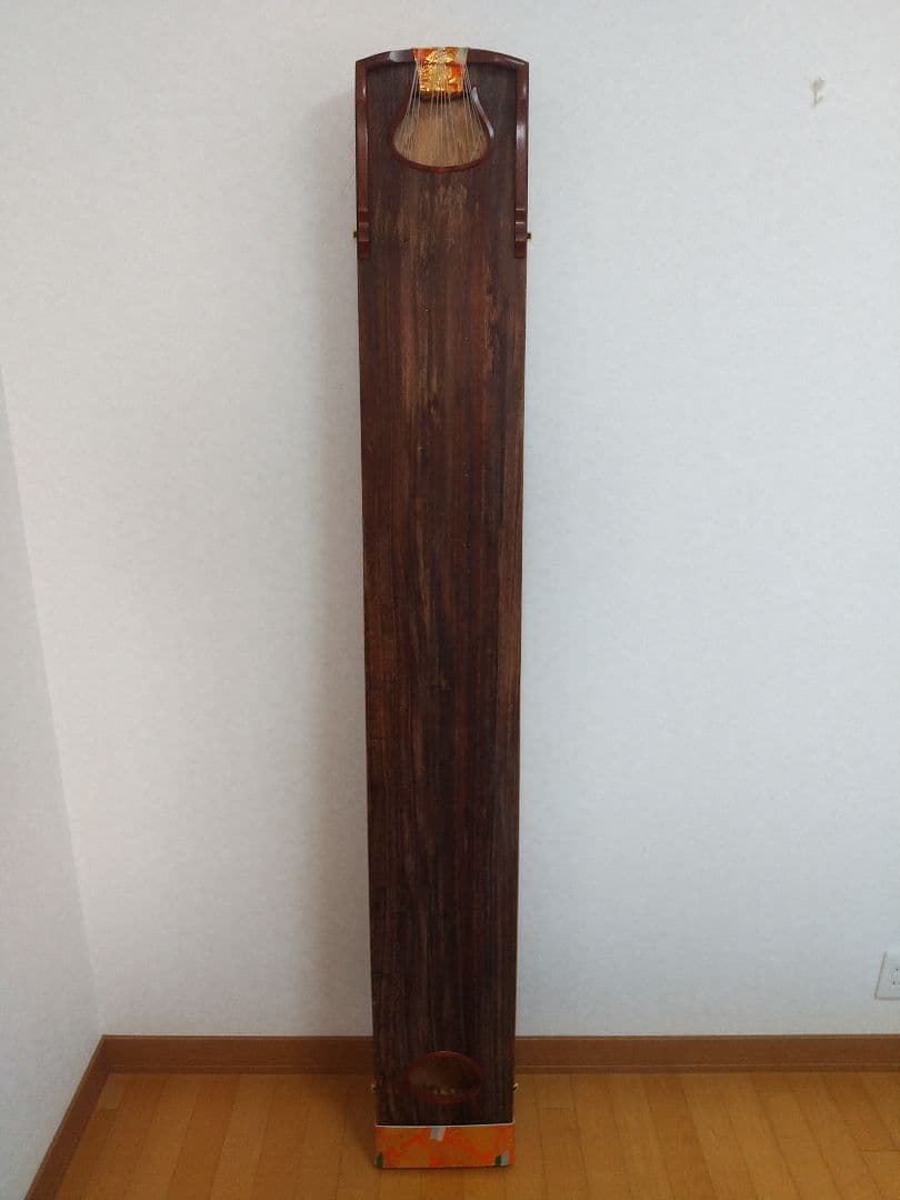 【金蒔絵入り】高級 和琴 お琴 13弦琴 お筝 和楽器 弦楽器 付属品多数