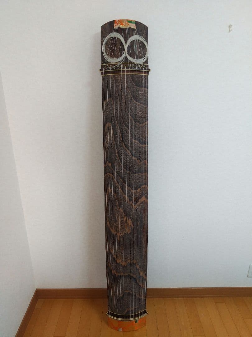 【金蒔絵入り】高級 和琴 お琴 13弦琴 お筝 和楽器 弦楽器 付属品多数