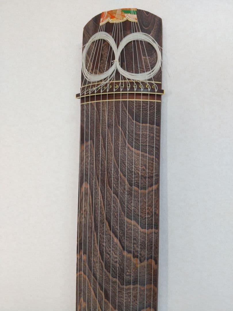 【金蒔絵入り】高級 和琴 お琴 13弦琴 お筝 和楽器 弦楽器 付属品多数