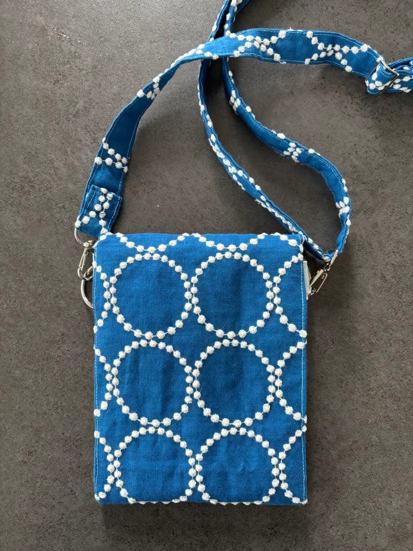 ミナペルホネン ハンドメイド ショルダーポーチ