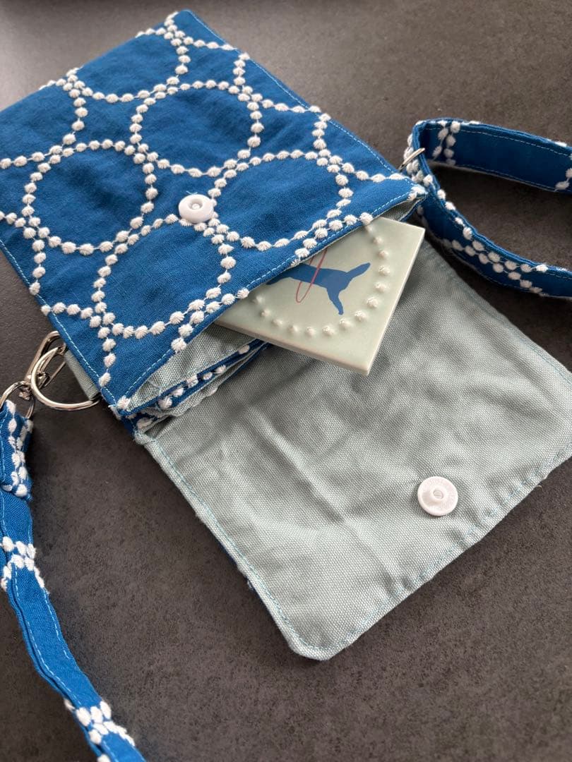 ミナペルホネン ハンドメイド ショルダーポーチ