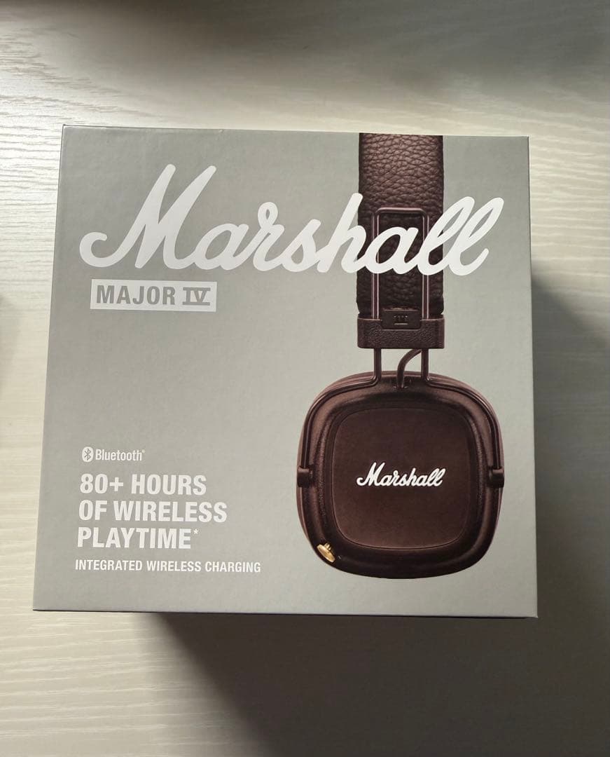 Marshall Major IV マーシャル ワイヤレスヘッドフォン ブラウン