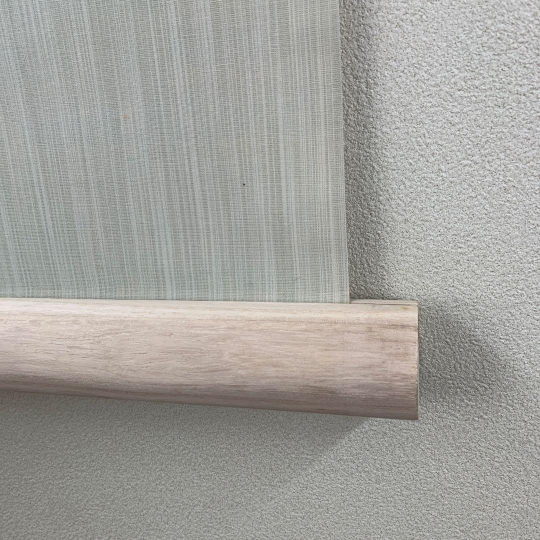 美品 掛け軸 守野千代筆「梶尾谷の淡墨桜」シルクスクリーン