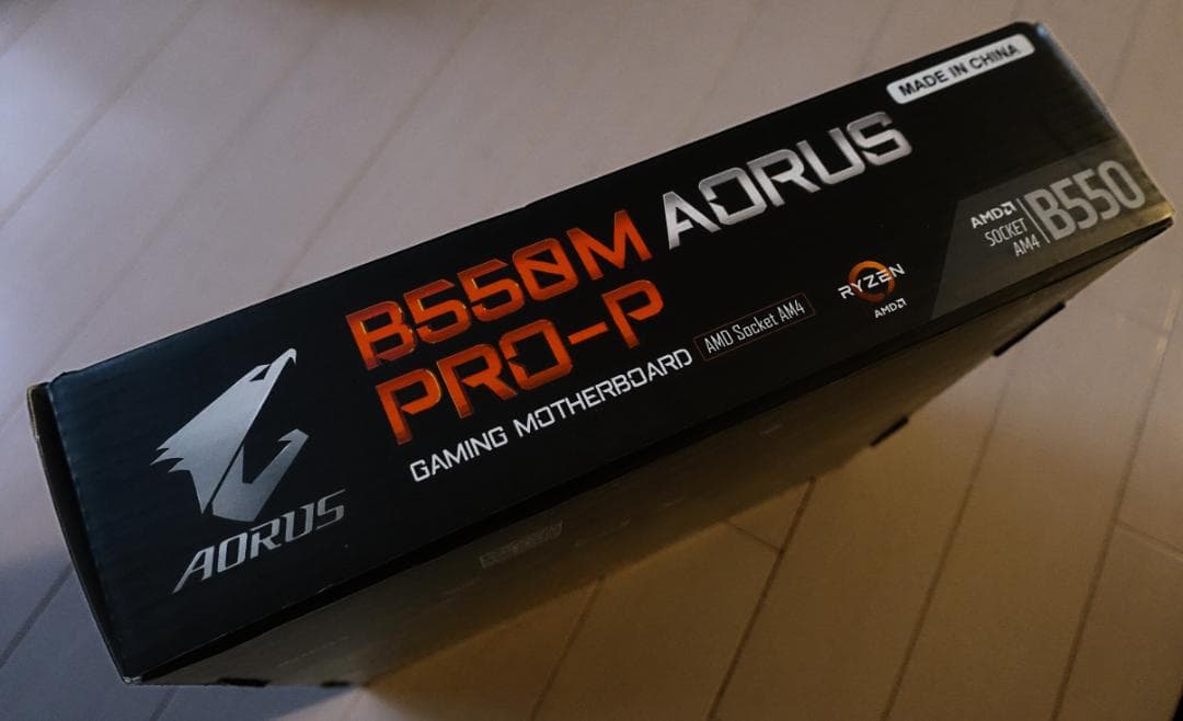 [訳アリ] GIGABYTE B550M AORUS PRO-P マザーボード