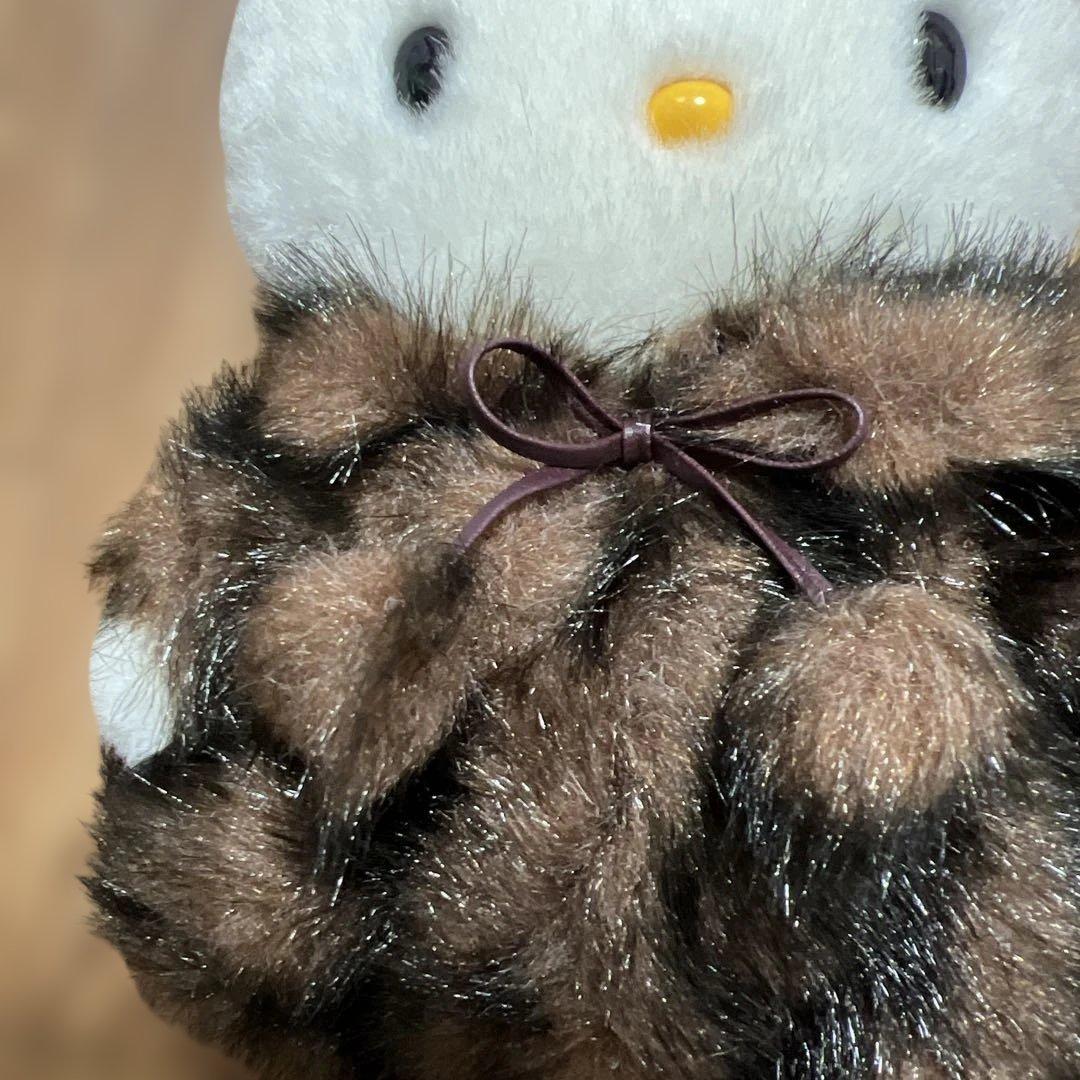 ハローキティ ぬいぐるみ ファーコート