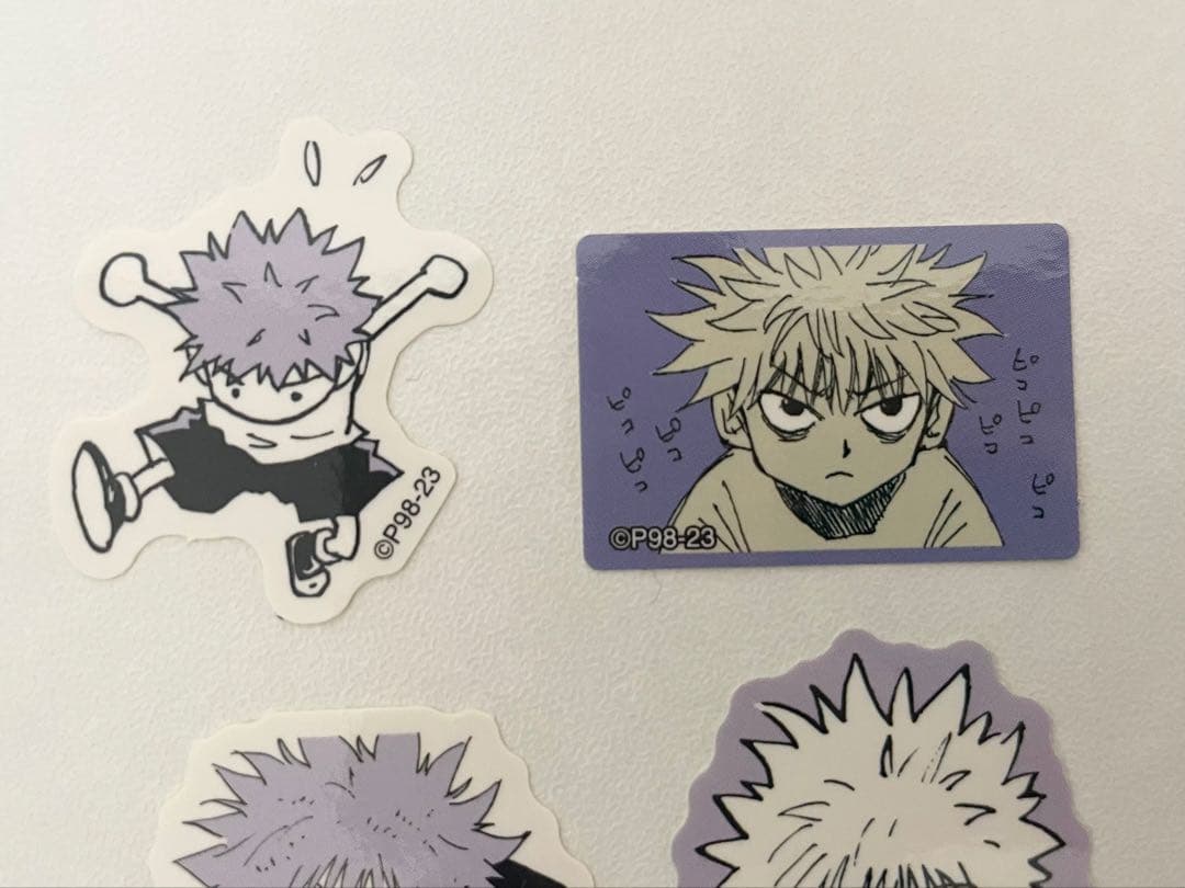 冨樫義博展 フレークシール HUNTER×HUNTER キルア