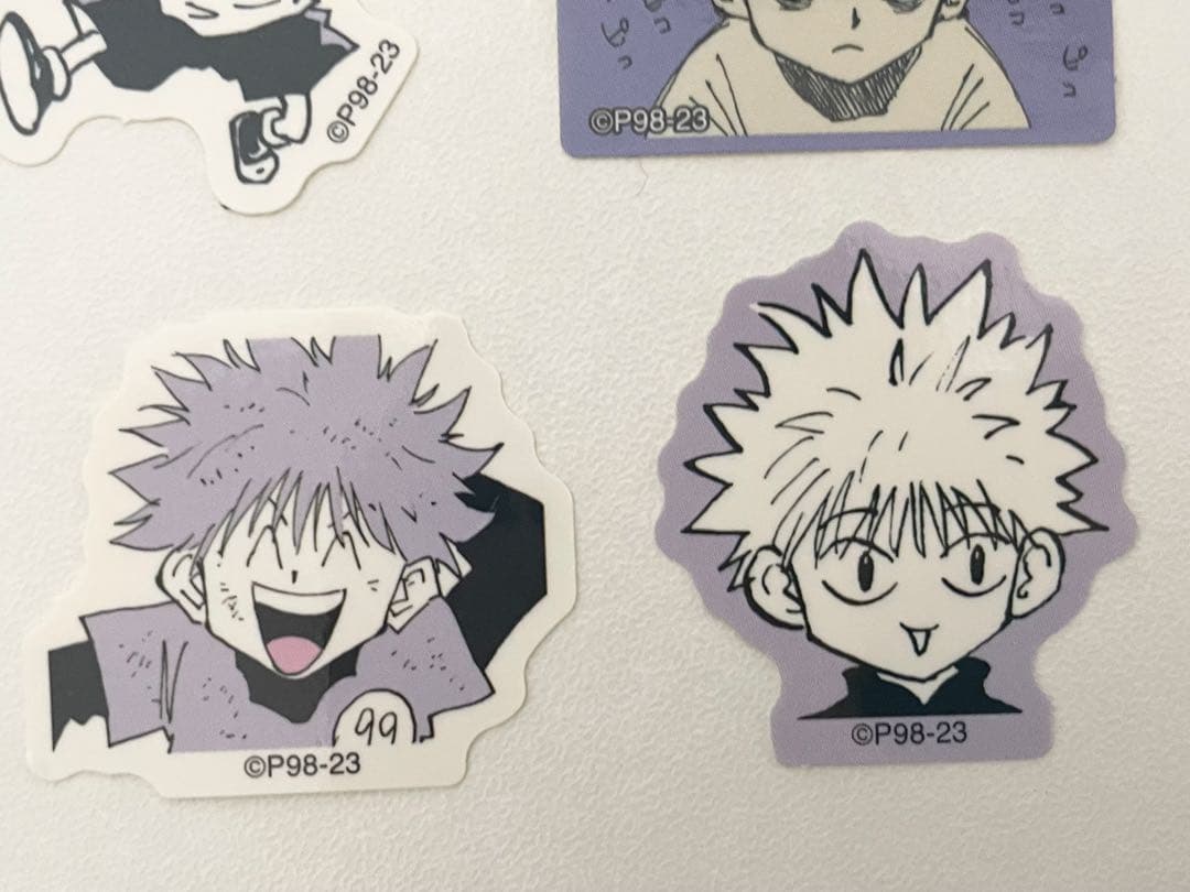 冨樫義博展 フレークシール HUNTER×HUNTER キルア