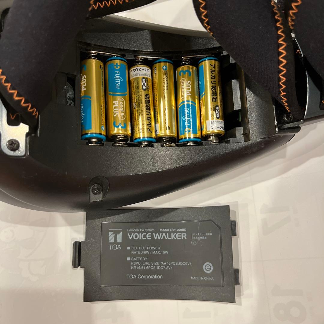 ヘッドホン TOA VOICE WALKER ER -1000BLACK