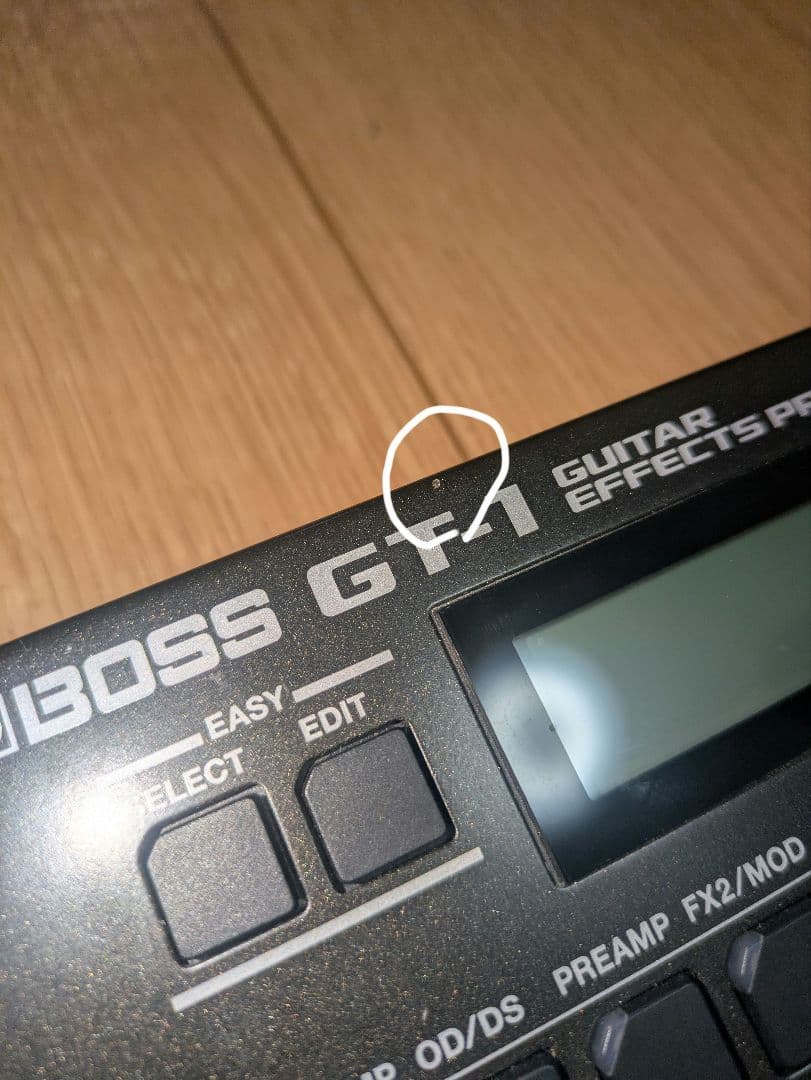 BOSS　 GT1 ギター　マルチエフェクター　専用ケース付き
