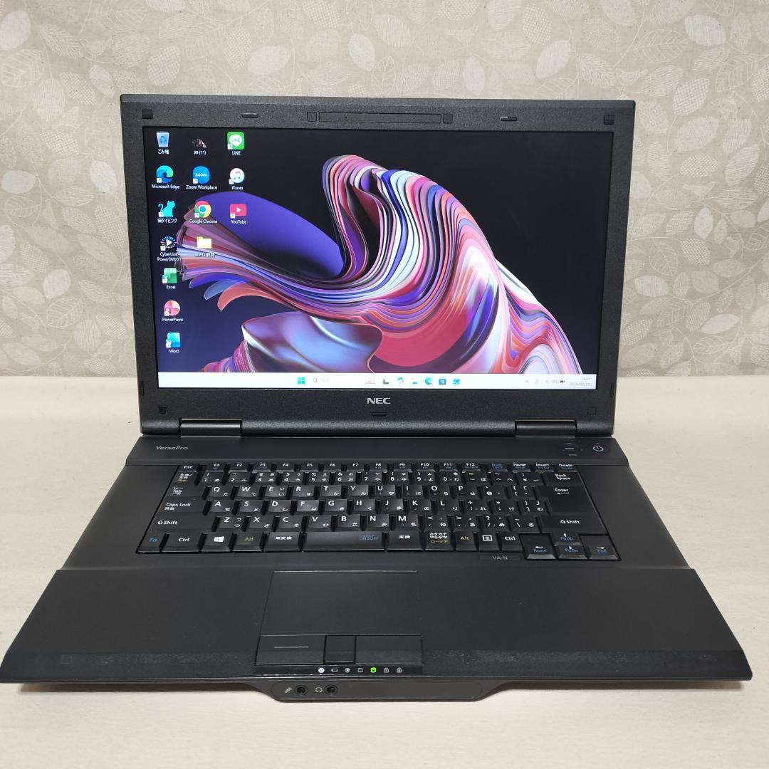 472 【写真たっぷり保存】500GB Windows11 ノートPC