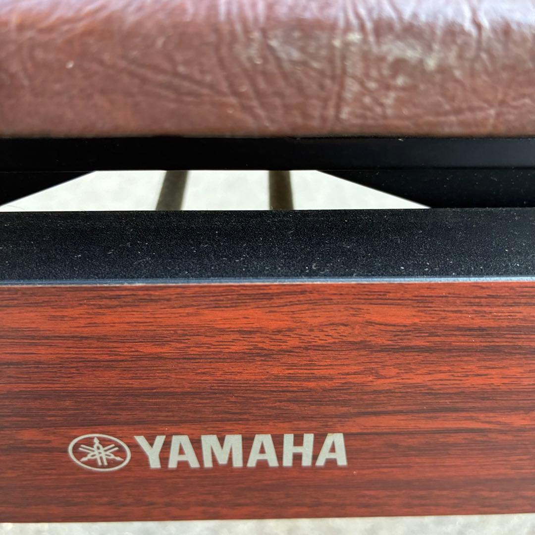 YAMAHA 高さ調整可能 ピアノ椅子　ブラウン