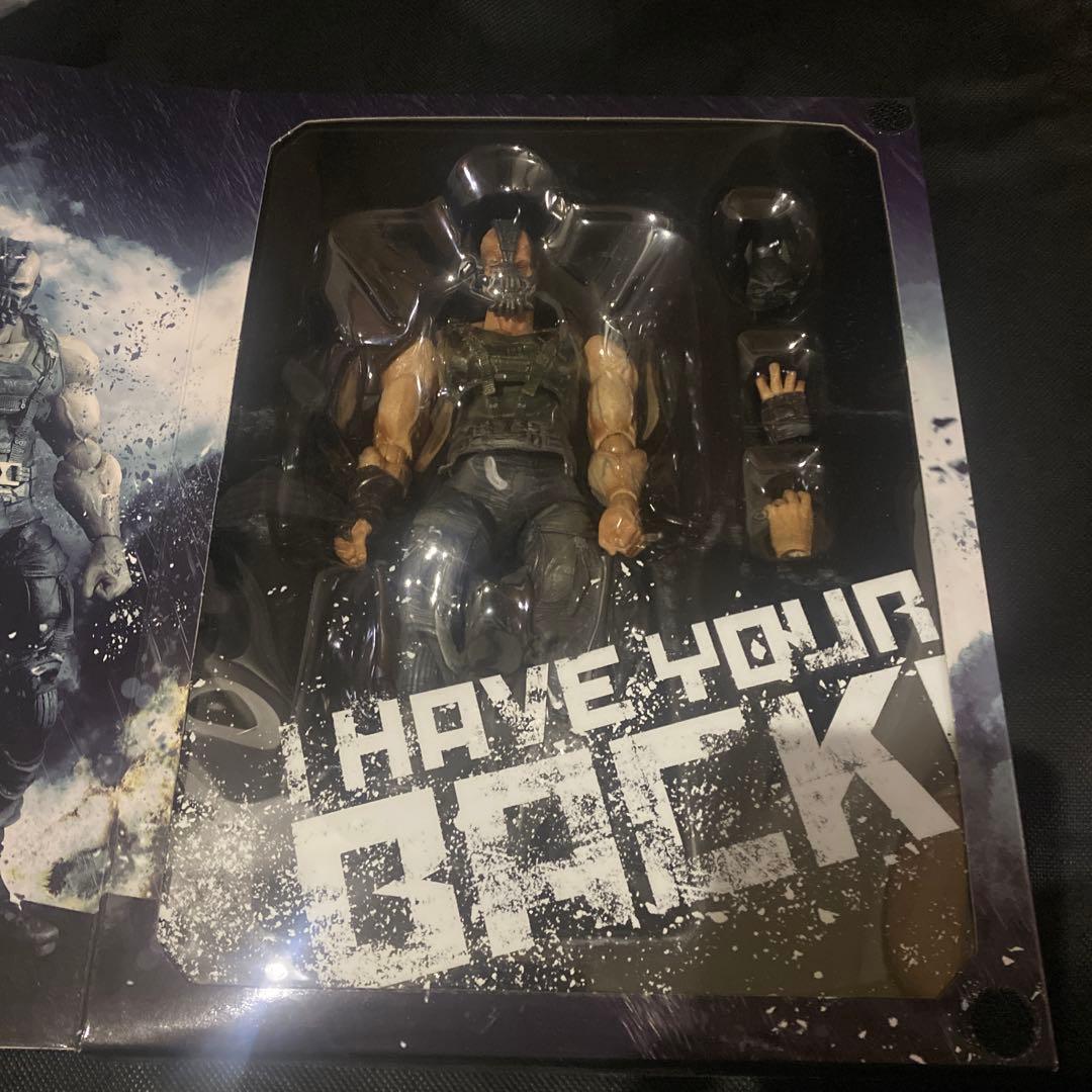 未開封　PLAY ARTS改 ベイン　ダークナイト　バットマン　フィギュア　公式