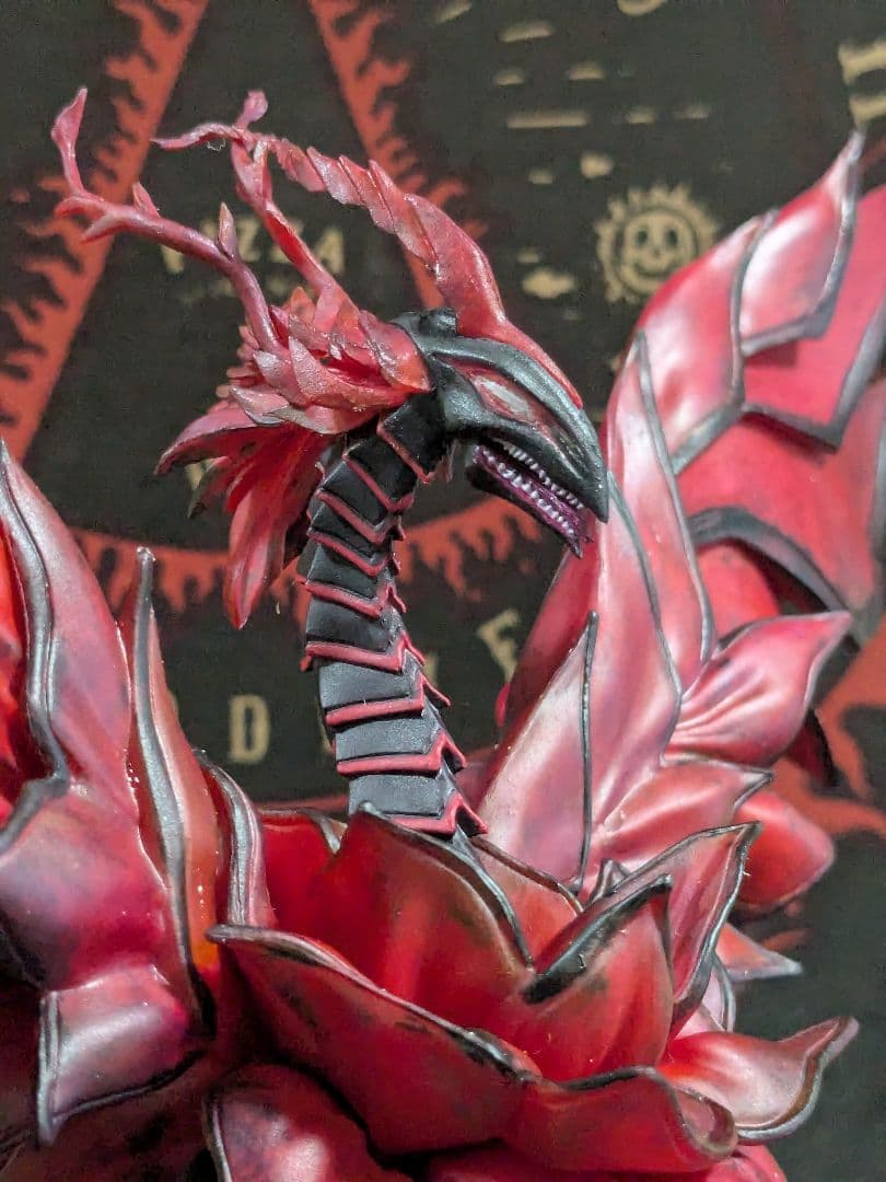遊戯王　5D's ブラック・ローズ・ドラゴン　プライズ　フィギュア　リペイント